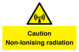 Caution Non-Ionising radiation